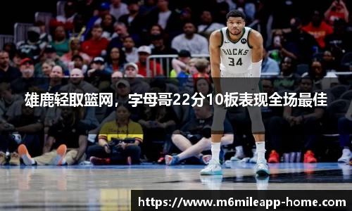 雄鹿轻取篮网，字母哥22分10板表现全场最佳