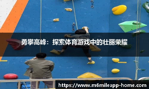 勇攀高峰：探索体育游戏中的壮丽荣耀